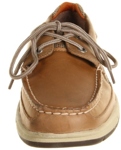 Sperry Lanyard 2-Eye Boat Shoe,Linen,9.5 M US