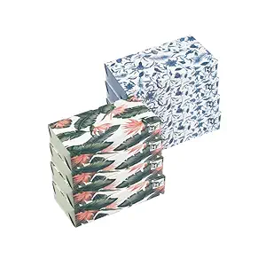 Home Float | Ultra Soft Premium Tissue Papers | Pack of 8 | 800 Pulls | With Tissue Box Holder | 2ply | 100 Pull Tissue Box Each | D1D6