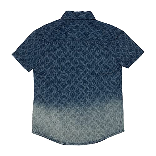 Image of Under Fourteen Only Boys Shirt, 100% Cotton Half Slevees Narrow Collar Regular Fit Printed Shirts for Kids Boys.