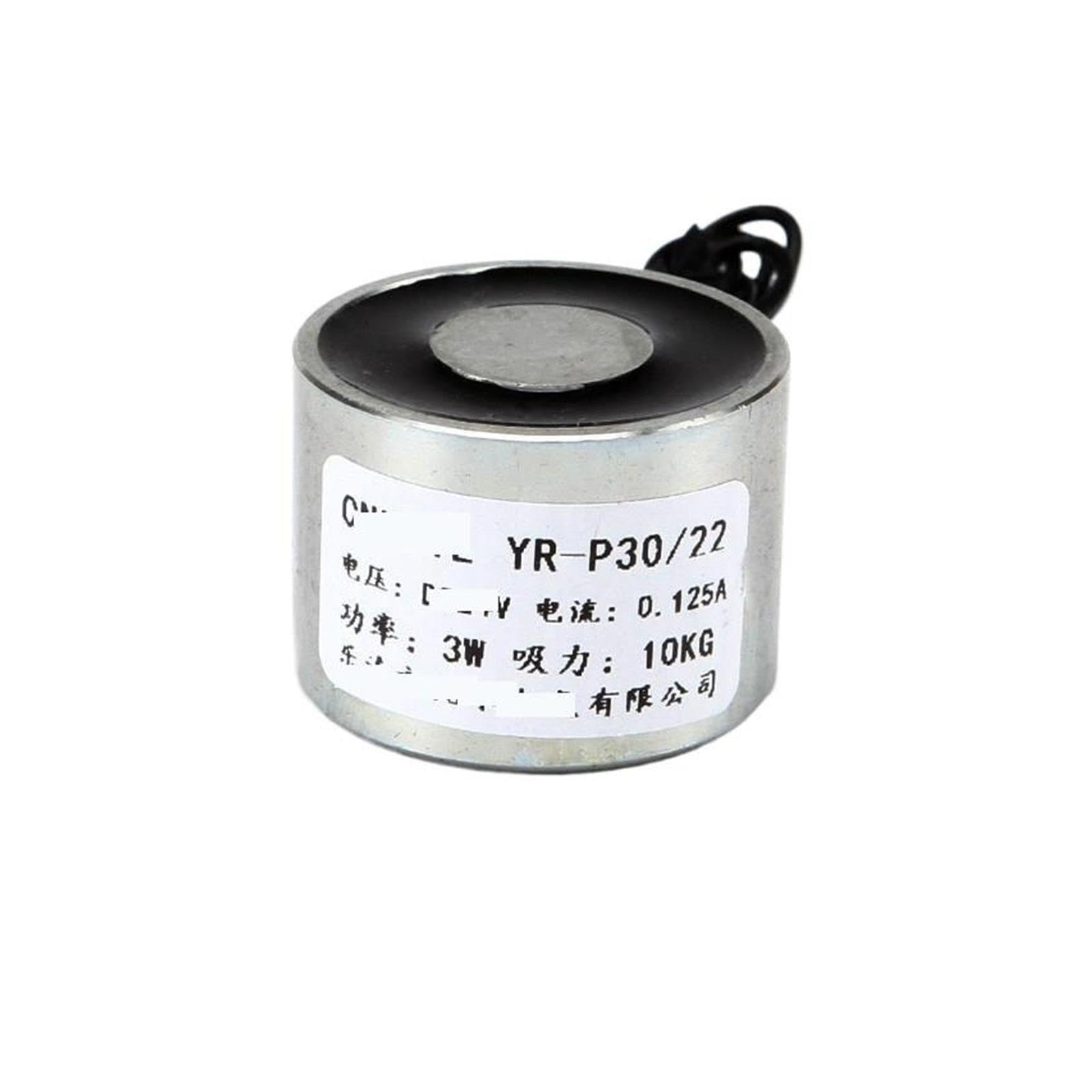 YR-P30/22 ventouse électromagnétique puissance d'aspiration 15KG 12V/24V(DC24V)