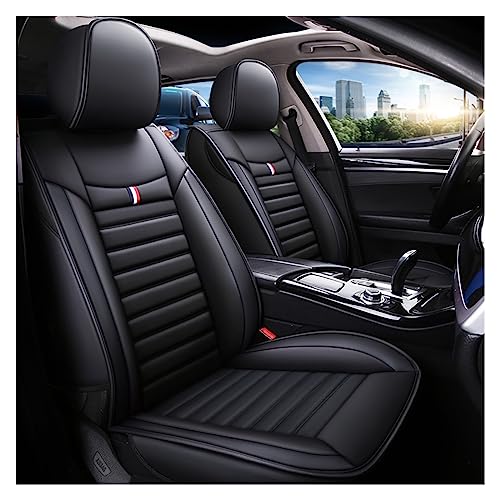 Housse de siège en cuir noir pour Ford Focus et Fiesta | Confort premium