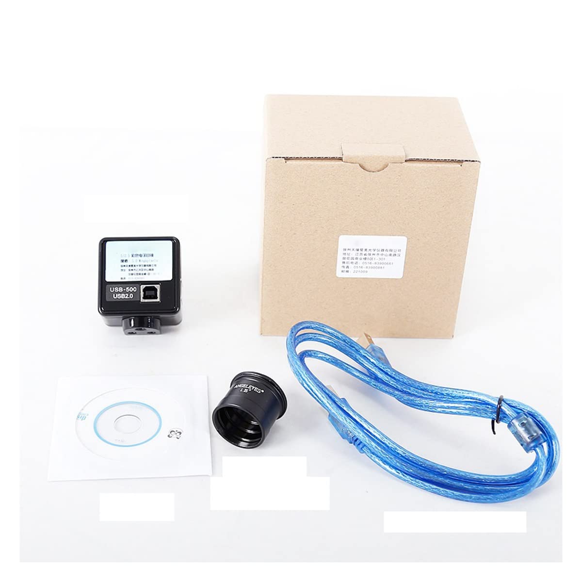 Ocular electrónico de 5.0MP para telescopio de 1.25 pulgadas con cámara digital USB 7