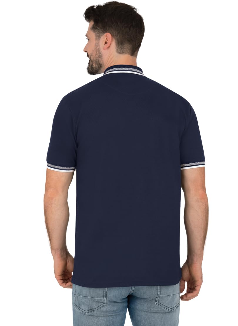 Trigema Herren Trigema Poloshirt mit Reißverschluss Poloshirt (1er Pack)