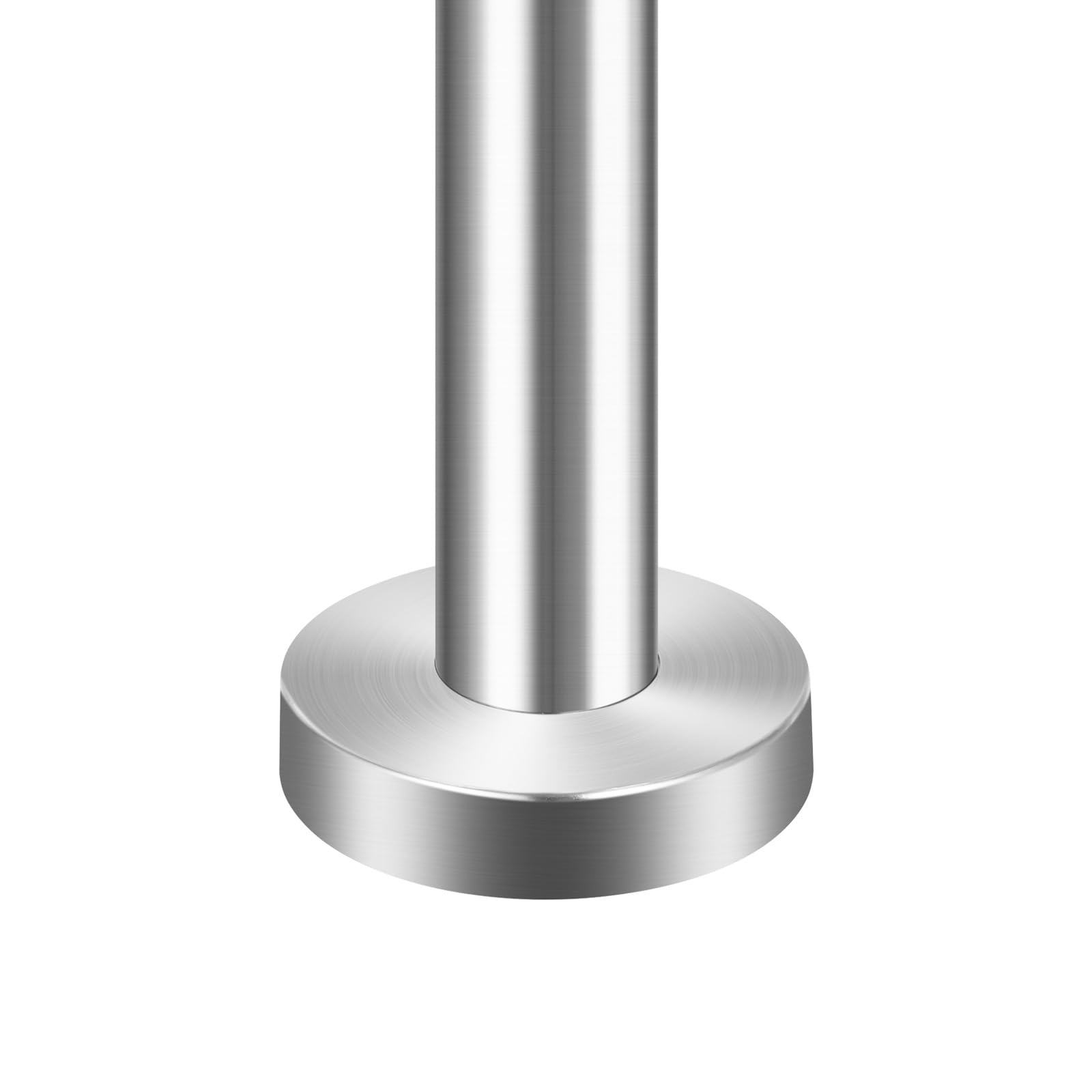 Palo centrale in acciaio inox 110 cm per balconi alta stabilità aspetto classico