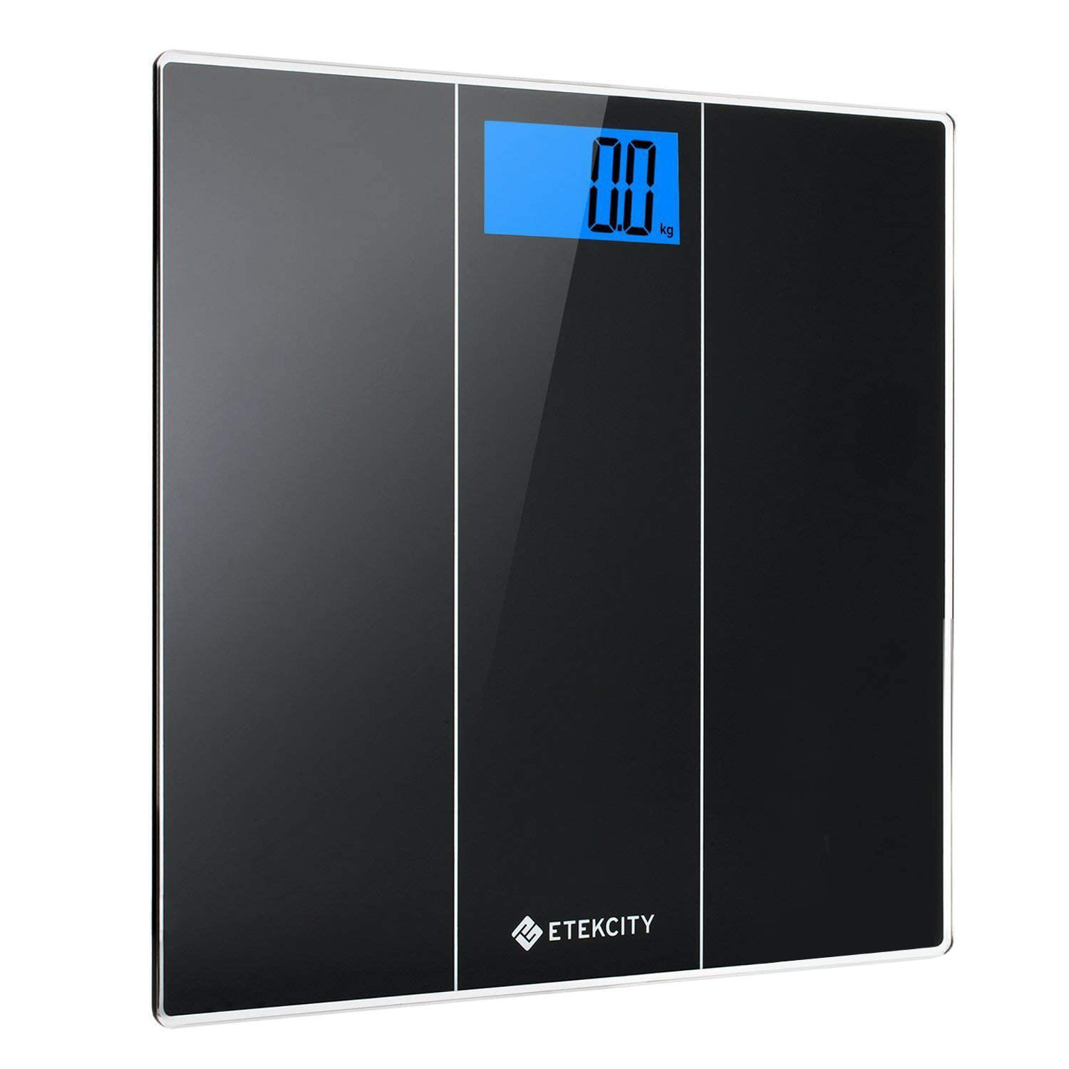 ETEKCITY Digital Body Weight Bathroom Scale with Tempered Glass, Ultra