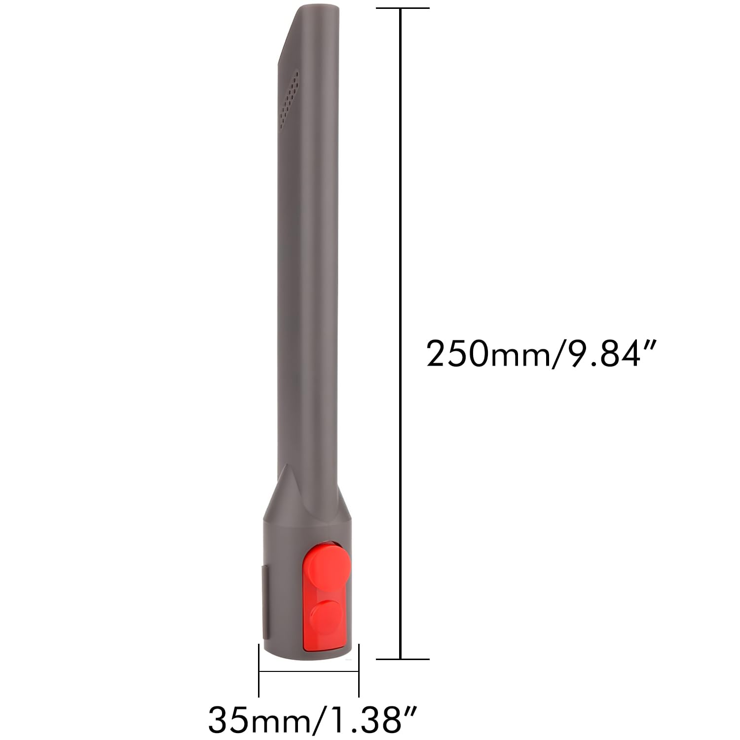 długa ssawka szczelinowa kompatybilna z Dyson Gen5, G5, V15, V12, V11, V10, V8 i V7, końcówka Quick Release do szczelin, narożników, listew i wnętrza samochodu