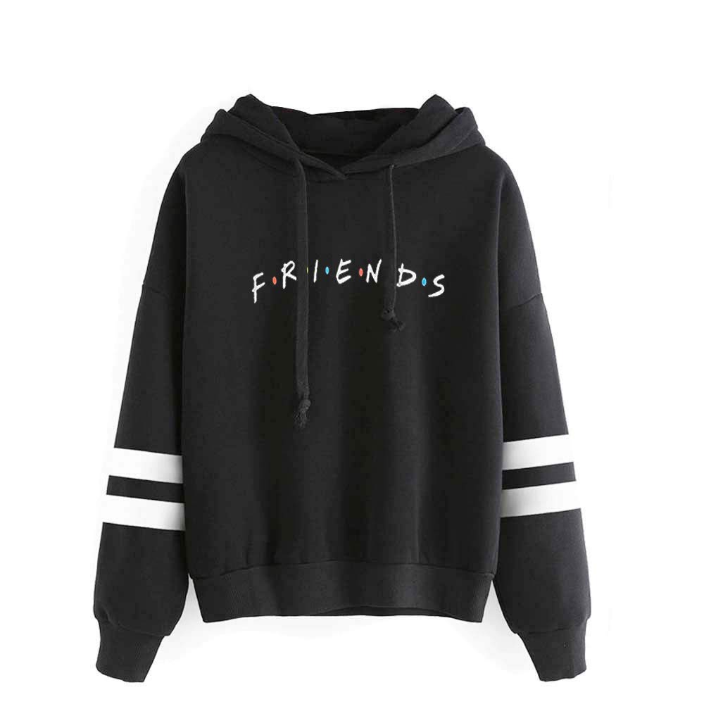 Fashion Casual Friend Hoodie Sweatshirt Friend TV Show Merchandise Women Graphic Tops Hoodies Sweater Funny Hooded Pullover
