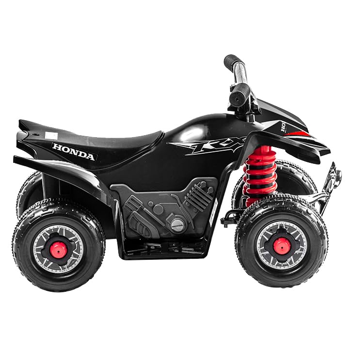 Honda TRX ATV Off Road Ride on Toy for Kids, 6 Volt Battery Powered Electric Vehicle for Toddlers, Boys & Girls Ages 18-36 Months, Includes Charger, Black & Red