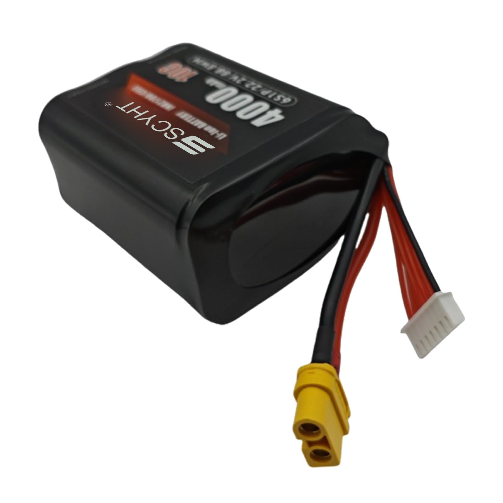 Akumulator Lipo 6S 22,2 V 5000 mAh 4000 mAh Akumulator zamienny 22,2 V Akumulator litowy do dronów i samolotów RC do silników 50 W - 110 W z BMS,22.2v4000mah 1pack