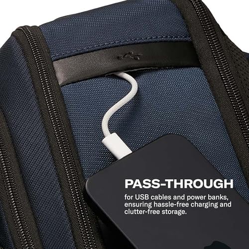 Image of Samsonite Evosight Slim Polyester Bailhandle with 15.6 inch Laptop Compatibility for Unixes in Black