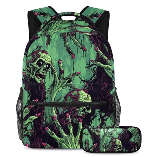 Ensemble sac d'école zombie pour un style unique dans la cour de récréation