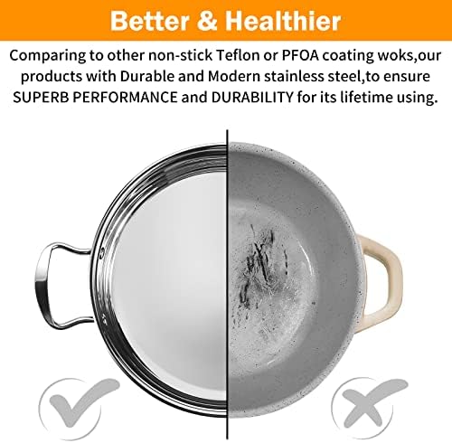 Saucepan Set, Pot and Pan Set 7 Pieces,with 3 Glass Lid,Includes Saucepan and Frying Pan,Compatible with Induction,Gas and Electric Hobs