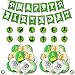 Piłka nożna Cupcake Toppers Banner - Dekoracje na tort Pucharu Świata,Piłkarze Wybory do ciastek Motyw sportowy Baby Shower Kids Birthday Cake Decoration Supplies Herommy