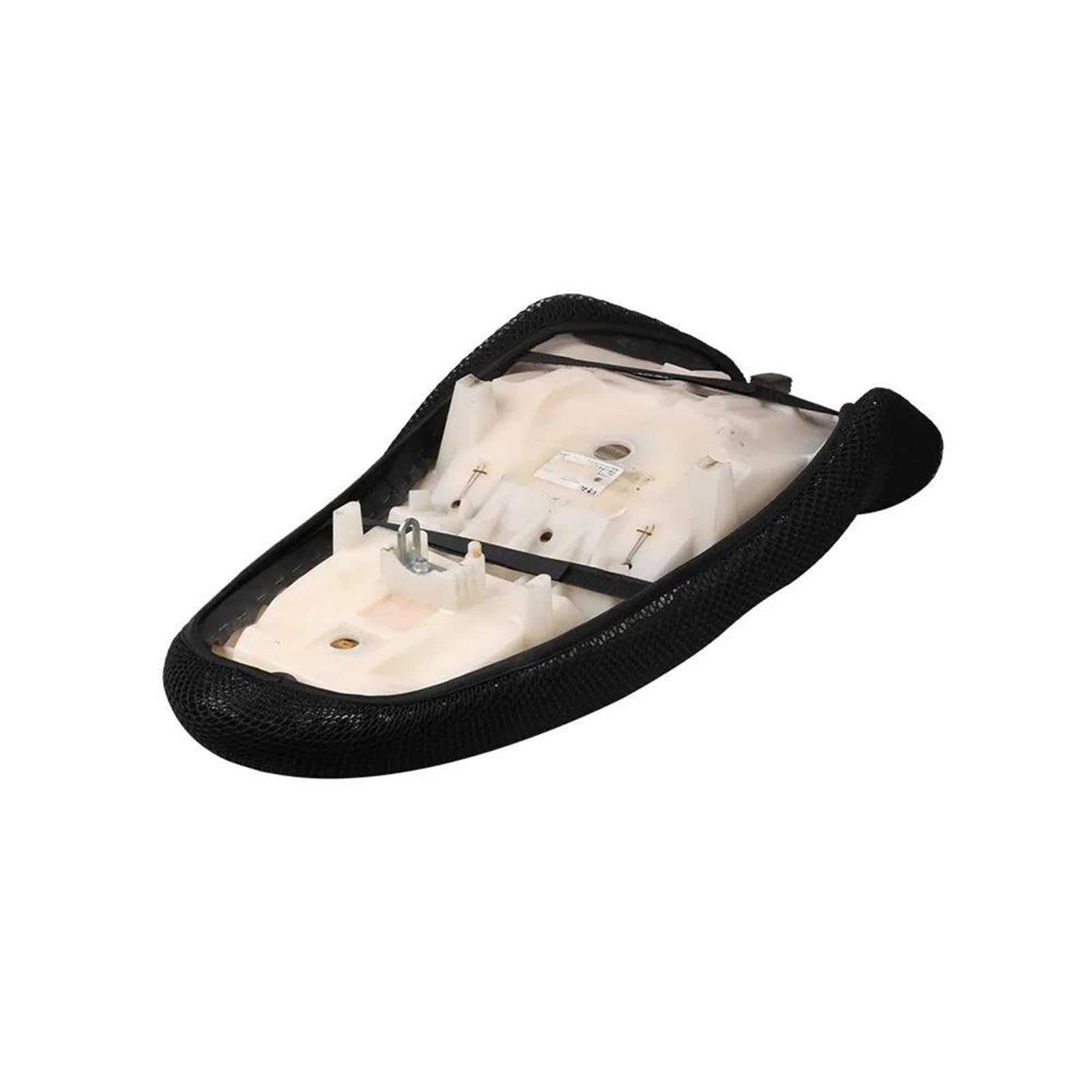 Funda de Asiento Funda De Asiento para Motocicleta para Yamaha N-MAX 155/125 NMAX 2015-2024, con Aislamiento Térmico, Cojín Protector Y Tela Malla