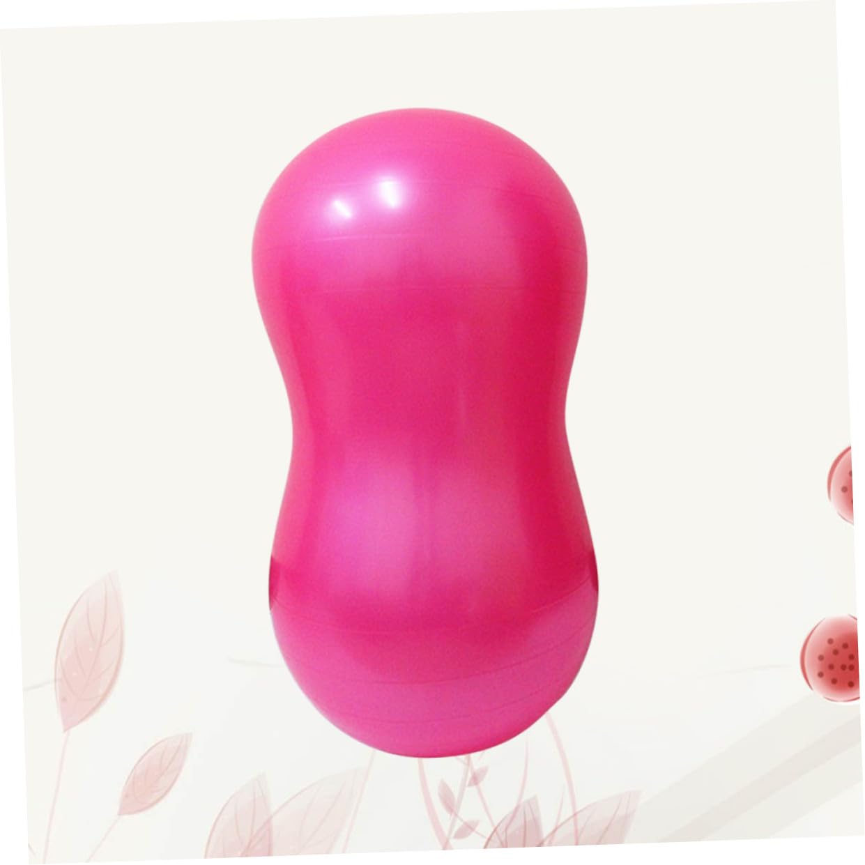 Gatuida Verdickter Anti Burst Yogaball Erdnussform Aus PVC Fitness Gymnastikball Balance Trainingsgerät Für Zuhause Und Pilates