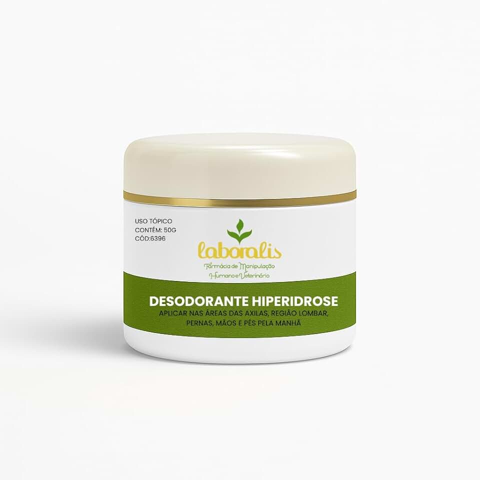 Desodorante Hiperidrose Antitranspirante 50g