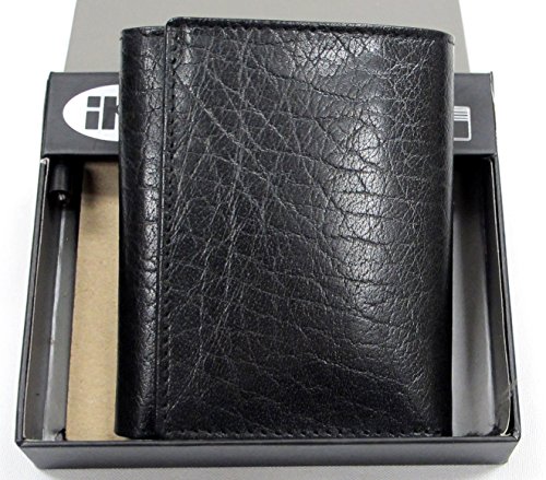 Hi End Italian Leather Men's Wallet Tri-Fold Gift Box Black Brown Cognac2