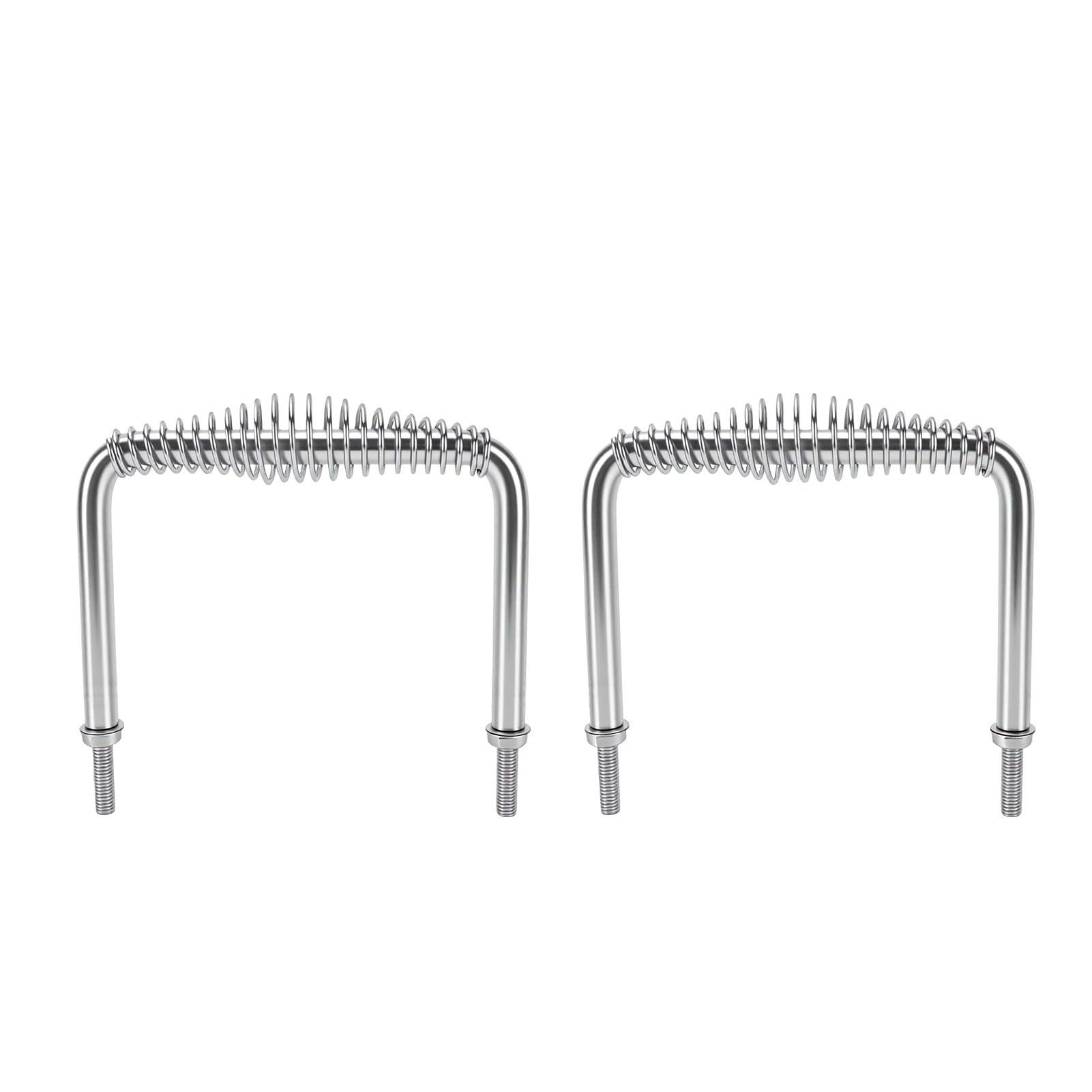 Resorte de acero inoxidable premium para barbacoa con mango ergonómico de 6 pulgadas