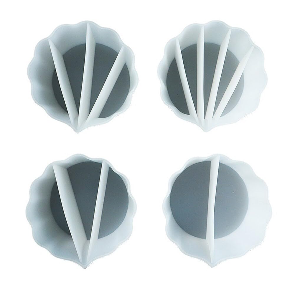 Ksvaye Acrylic Pouring Set - 4-teilige Silikon Gießbecher Für Fluid Art