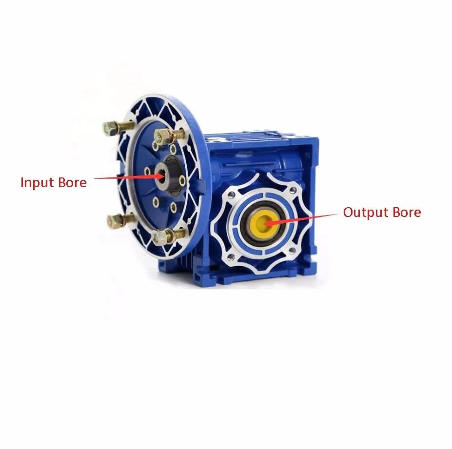 NMRV050 Schneckengetriebe - Untersetzungsgetriebe Mit 25mm Ausgangsloch Für Motoren