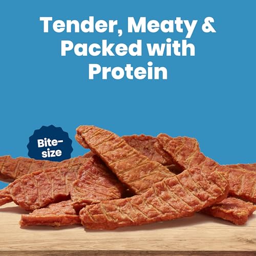 Blue Buffalo Nudges Chicken Jerky Bites Natural Dog Treats, Tender & Meaty Dog Snacks, Healthy Reward or Training Treat, Made in the USA with Real Chicken, No Artificial Preservatives, 16 oz. - Image 2