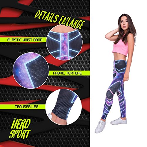 Kukubird Printed Patterns Women's Yoga Leggings Gym Fitness Running Pilates Tights Skinny Pants Size 6-10 Stretchable-Cyber steampunk buy now online Kukubird Printed Patterns Women's Yoga Leggings Gym Fitness Running Pilates Tights Skinny Pants Size 6-10 Stretchable-Cyber steampunk buy now online