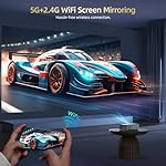 [Netflix Officially & Dolby Audio] Smart Projector with WiFi6 and Bluetooth5.3, Electric Focus & Auto Keystone 4K Support, 22000L Movie Projectors, OWNKNEW Native 1080P Proyector Built-in Apps - Image 5