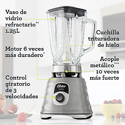 El Mejor Listado de licuadora oster 3 velocidades los 5 más buscados. 8 licuadora oster 3 velocidades marca Oster (2)