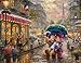 Ceaco - 4 in 1 Multipack - Thomas Kinkade - Disney Dreams Collection - Snow White, Mickey & Minnie Mouse, & Pocahontas - (4) 500 Piece Jigsaw Puzzles