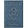 Shvigel US Leather Passport Book Cover - Thin American Travel Passport Holder - Premium International USA Passport Protector Case for Women Men (Light Blue Vintage)