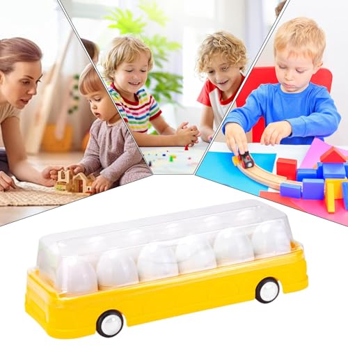 Jeu éducatif de tri des formes avec œufs multicolores robustes - 4