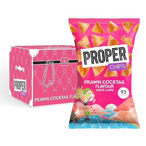 PROPER Chip Prawn Cocktail Lentil Chips 8 X 85g