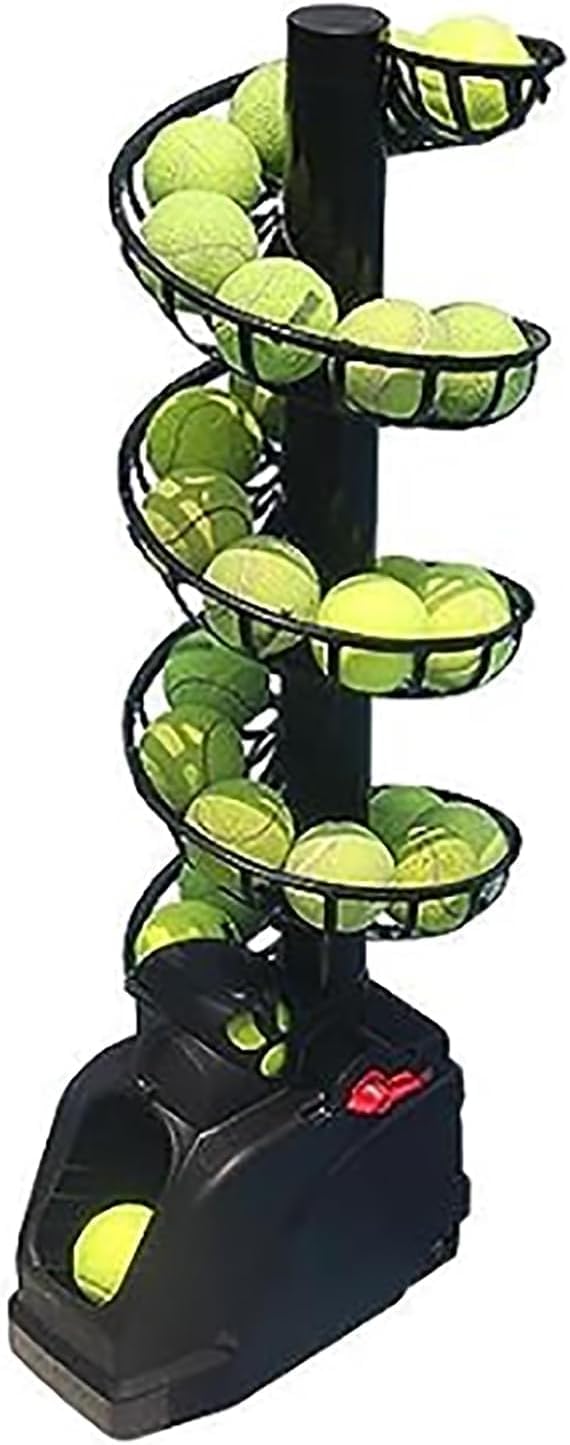 Tragbare automatische Ballmaschine für Tennis- und Pickleball-Training, leichter Launcher mit 26-Ball-Kapazität