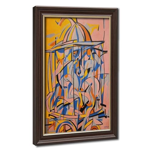 Décoration murale pour bureau : toile WCYB Carrousel Carl Robert Holty 20x30cm