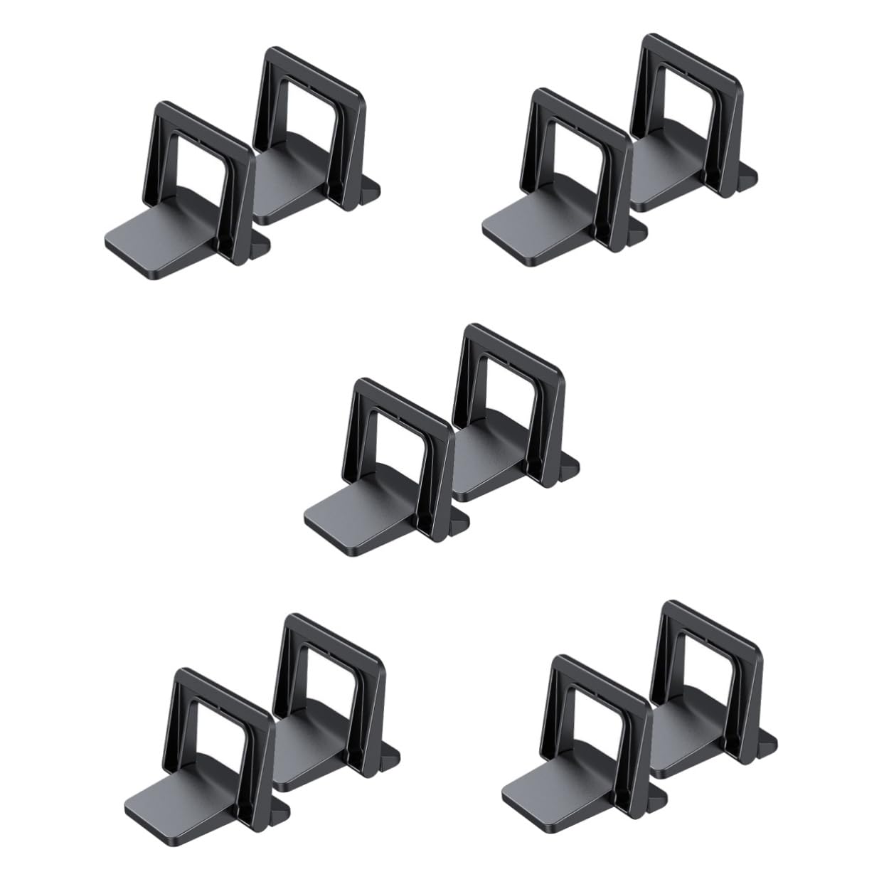 ABOOFAN 5pares Soporte Plegable para Laptop Elevador Ergonómico Diseño Compatible Portátiles y Tablets Mejora La Postura Oficina Biblioteca