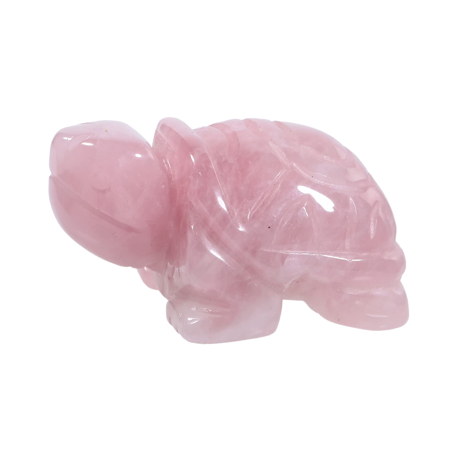 Amazon.com: Loveliome Rose Quartz Turtle Crystal Statue, 2 Inches