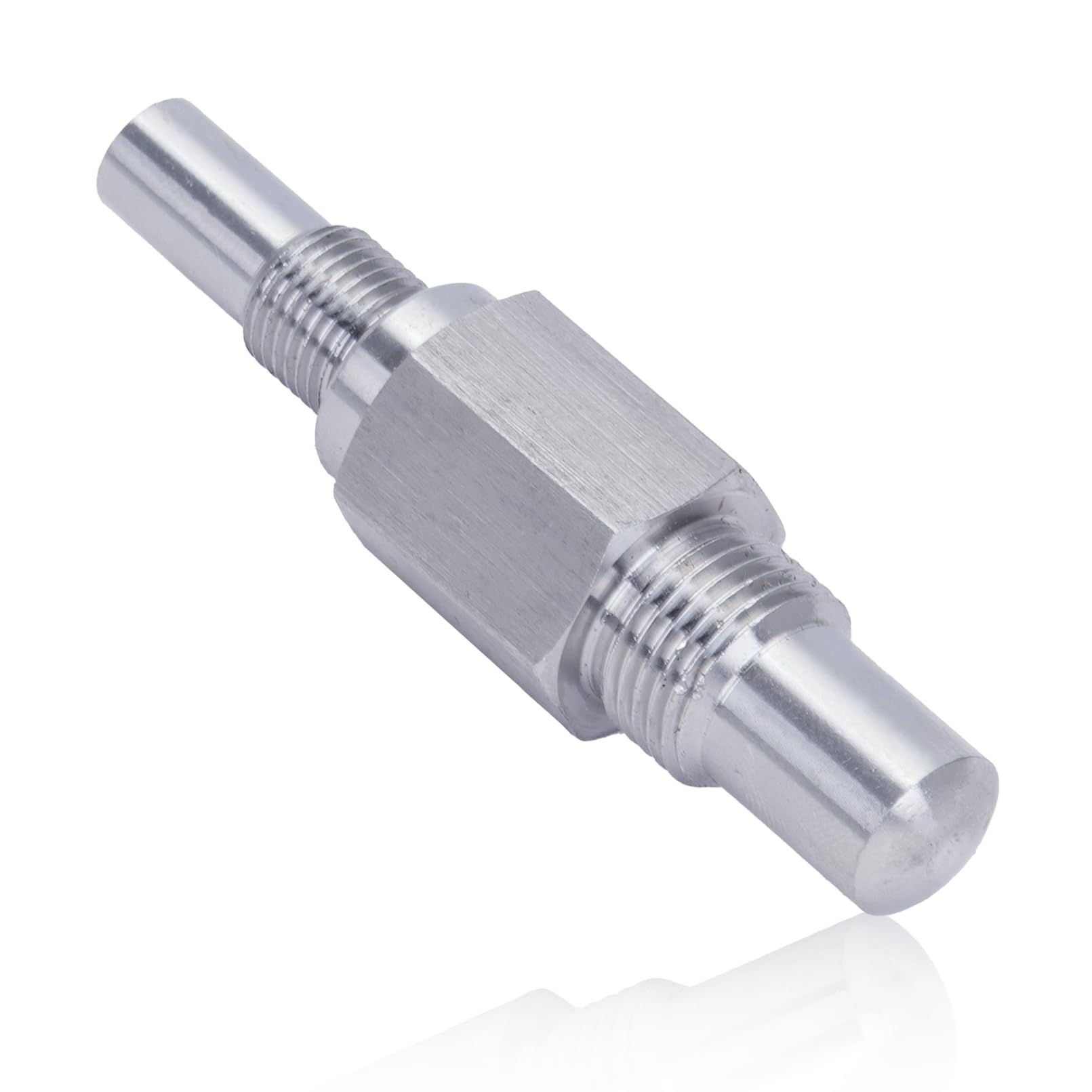 Adefol Universal Metal Piston Stop - 10 &amp; 14mm Metal Piston Stop Tool for 2 Stroke &amp; 4 Stroke Flywheel Clutch Removal on Chainsaws, Trimmers and Small Engines