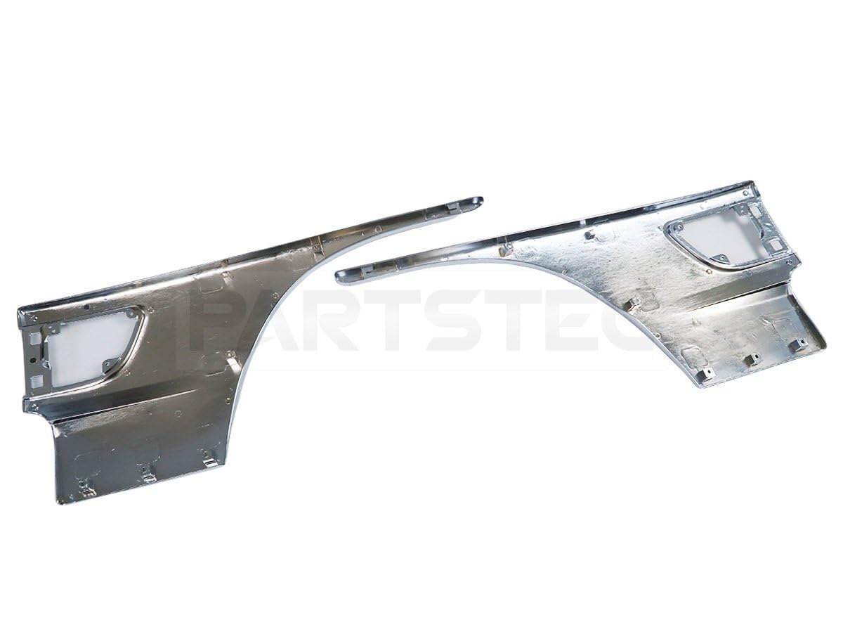 日野　スペースレンジャー　ドアガーニッシュ　純正 PARTSTEC - パーツテック / 日野 スペースレンジャー メッキドア