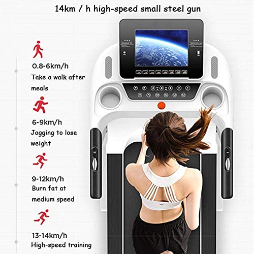Foldable Electric Running Machines, Treadmills for Home, Multi-Function Treadmills,Treadmill Household Electric Walking Ultra-Quiet Folding Small Wei - Afbeelding 5