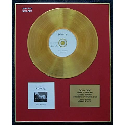 Disco LP recubierto de oro RUNRIG edición limitada Cover