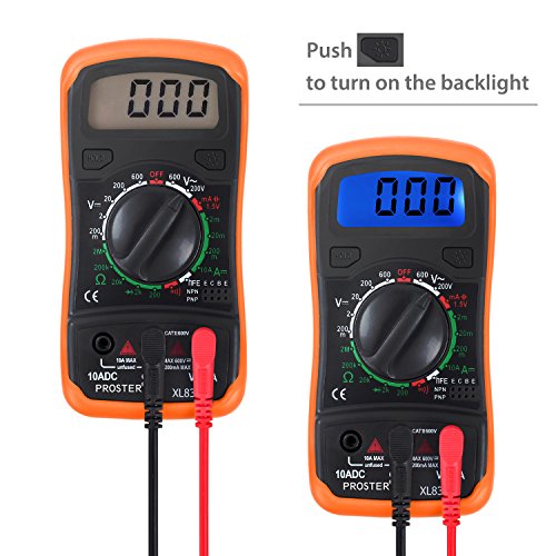 Proster Multimetro Digitale/Mini Multimetro Tester...