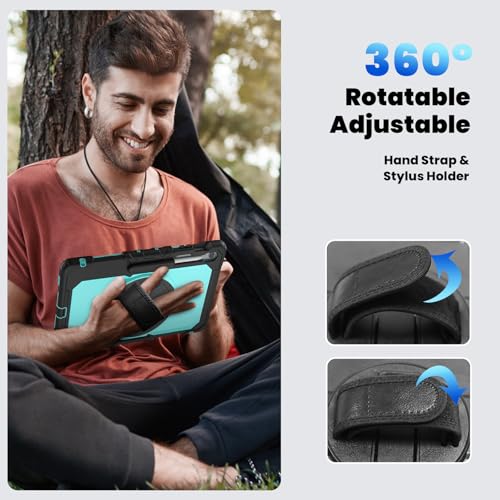 Protection Samsung Tab S10 FE+ 13,1 pouces SM-X620 antichoc rotative - 6