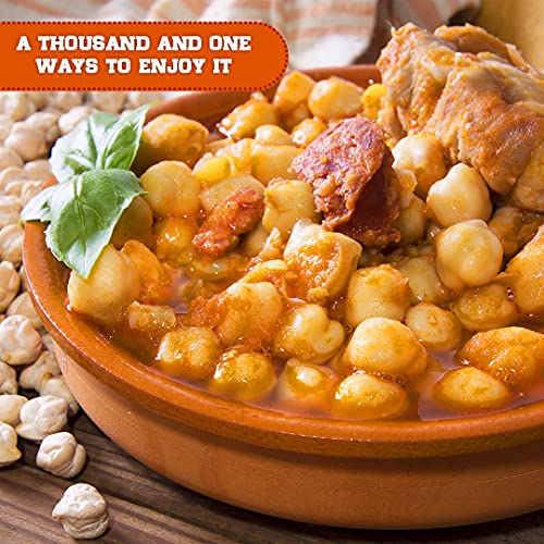 Chickpeas, White Roasted Salted, Oil Free, Tasty Snack, Plant-Based Protein, Versatile, Energy, Garbanzo Beans, All Ages, Packed In A Resealable Pouch Bag Of 5 Lbs. (80 Oz.) By Presto Sales Llc #TOP3