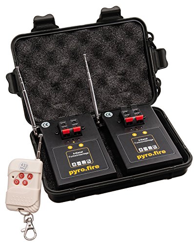 Sistema de encendido de 4canales para detonador el�ctrico / para pirotecnia / sistema de encendido por radio frecuencia