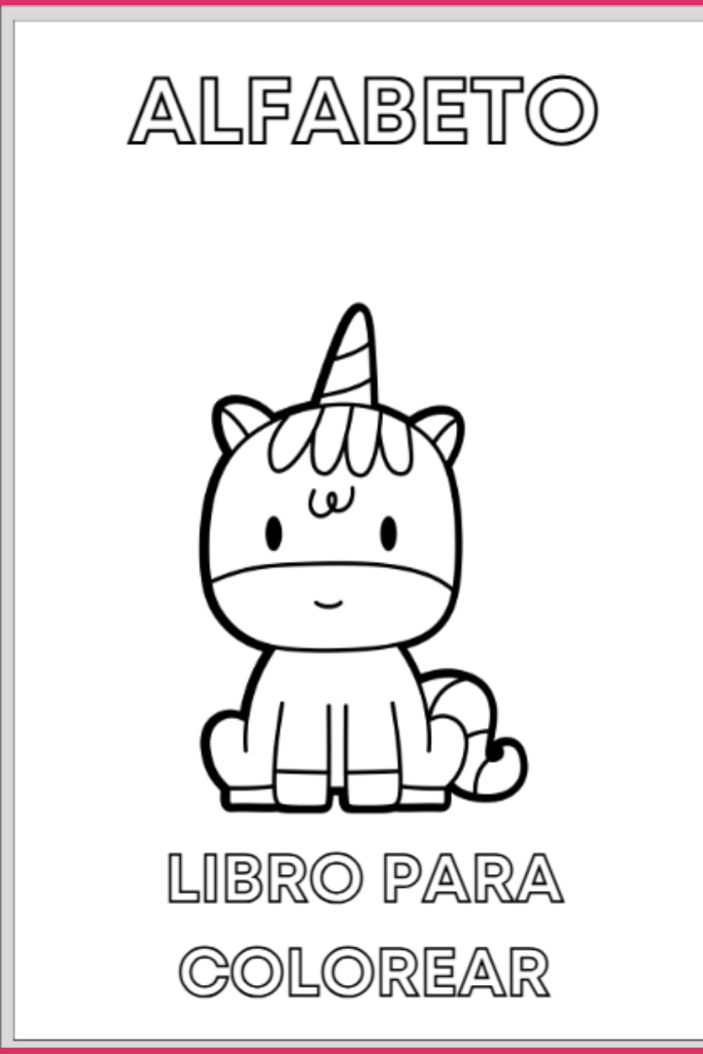 Alfabeto Libro para Colorear