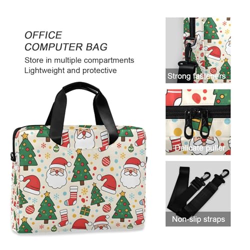 Maletín para portátil ALAZA con diseño navideño miniatura 5