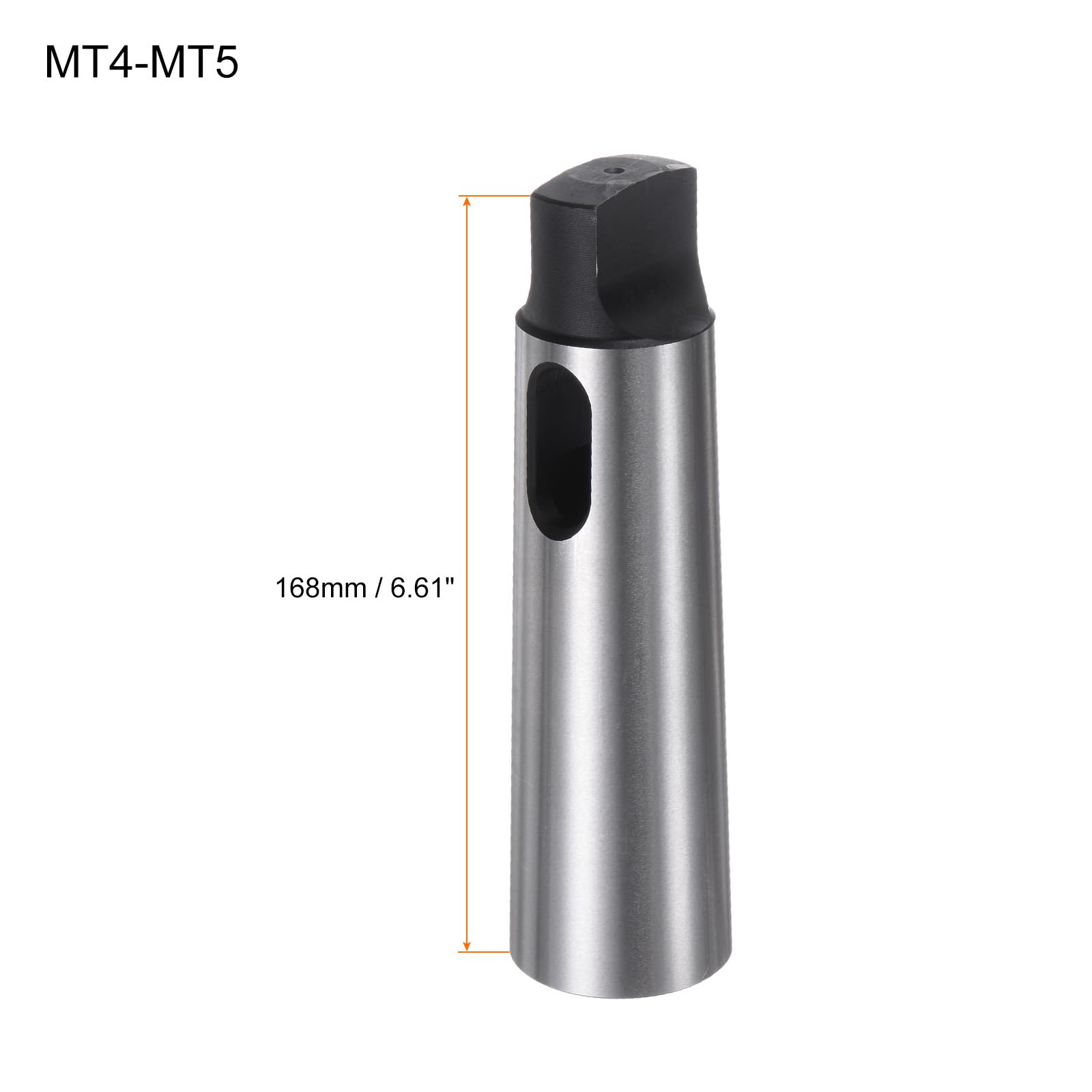 QUARKZMAN 2uds Morse Cónico Adaptador MT5-MT4 Precisión 0,02mm Alto-Carbono Acero Taladro Manguito Reductor Morse Cono Centro Manguito Reductor Taladro Portabrocas