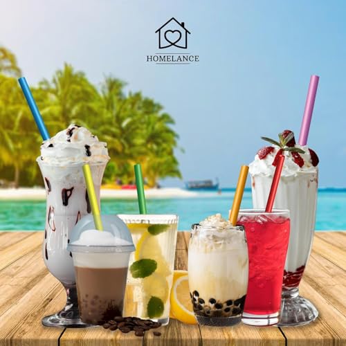 900 Pitillos Multicolor Jumbo para Smoothies y Milkshakes miniatura 5