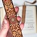 Kaleidoscope - Handmade Wooden Bookmark with Suede Tassel - Search B079J6MLKM to See Personalized Version.