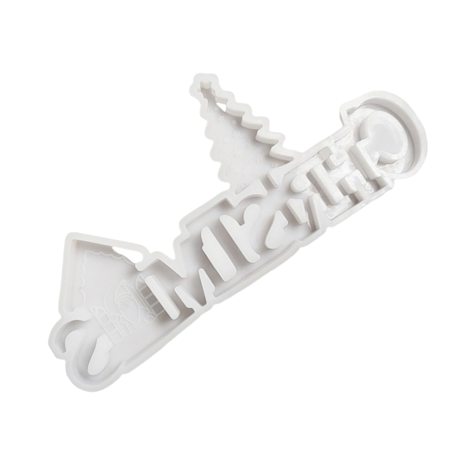 Oxxggkao Christmas Theme Resin Silicone Molds for Epoxy Resin, Plaster Decoration, Silicones Concrete Cement Molds for Decoration Baking Accessories